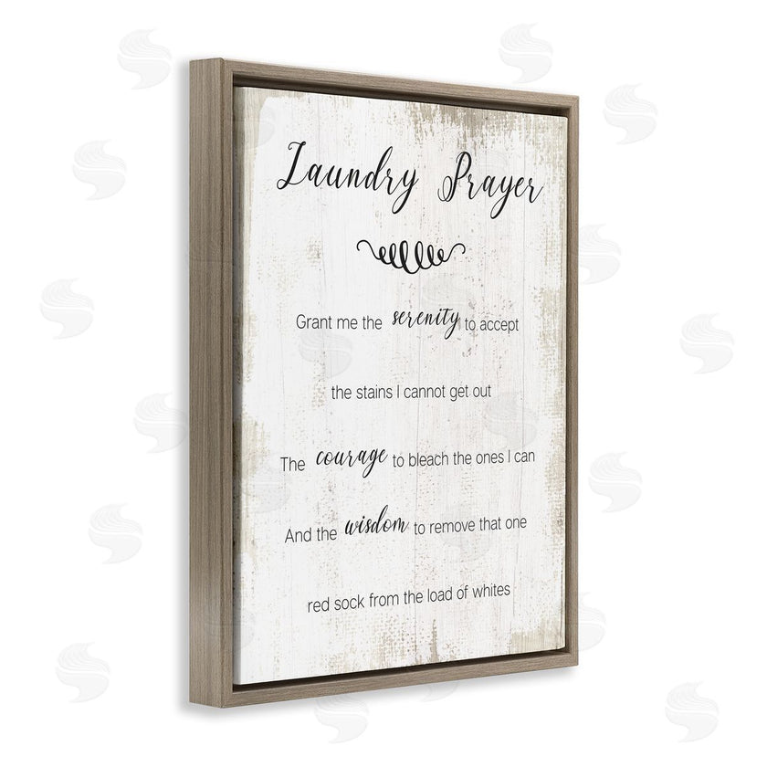 Stupell Studio | Laundry Prayer for Serenity