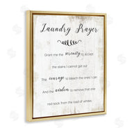 Stupell Studio | Laundry Prayer for Serenity