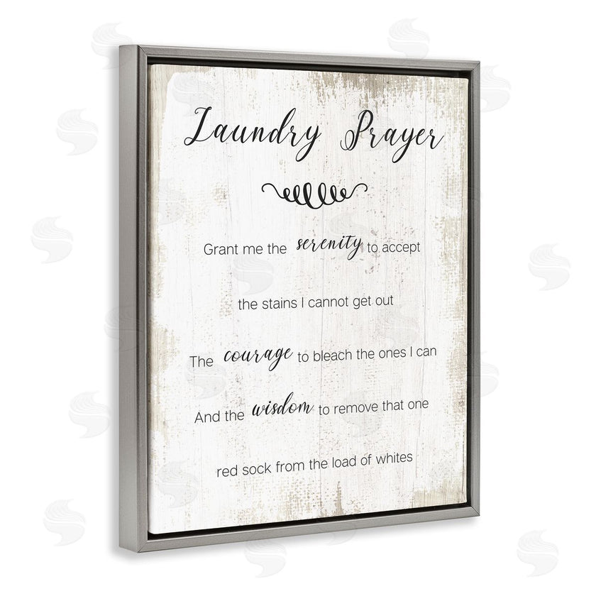 Stupell Studio | Laundry Prayer for Serenity