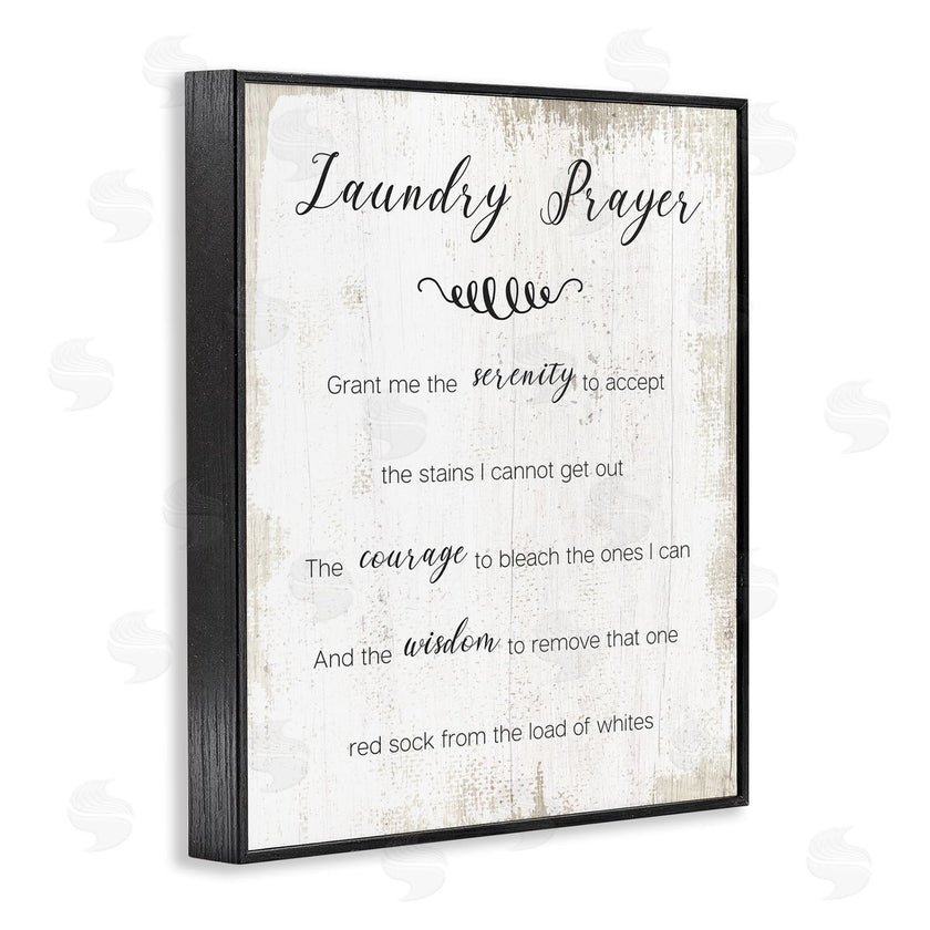 Stupell Studio | Laundry Prayer for Serenity