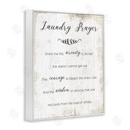 Stupell Studio | Laundry Prayer for Serenity