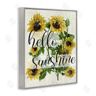 Stupell Studio | Hello Sunshine Vintage Sunflowers