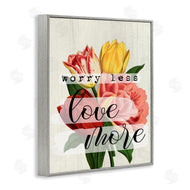 Stupell Studio | Worry Less Love Tulips