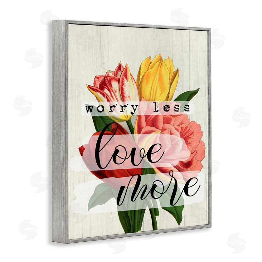 Stupell Studio | Worry Less Love Tulips
