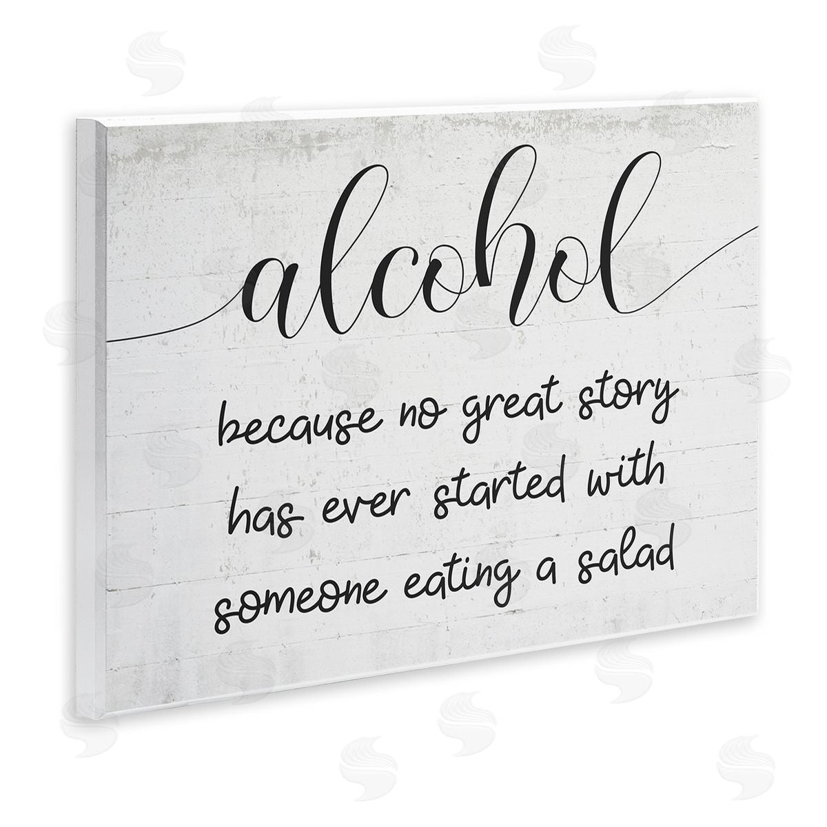 Alcohol for Great Story Wood Plaque Wall Art, Home Decor by Stupell Studio