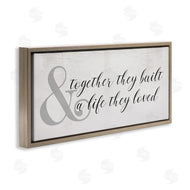 Stupell Studio | Together Built a Life Loved