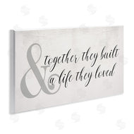 Stupell Studio | Together Built a Life Loved