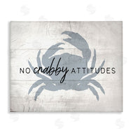 Stupell Studio | No Crabby Attitudes Phrase