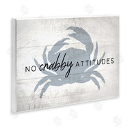 Stupell Studio | No Crabby Attitudes Phrase