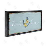 Stupell Studio | Beach House with Floral Anchor