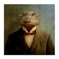 Martine Roch | Alligator in Business Suit