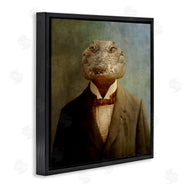 Martine Roch | Alligator in Business Suit