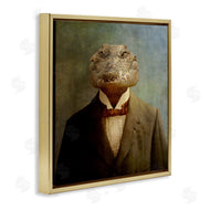 Martine Roch | Alligator in Business Suit