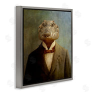 Martine Roch | Alligator in Business Suit