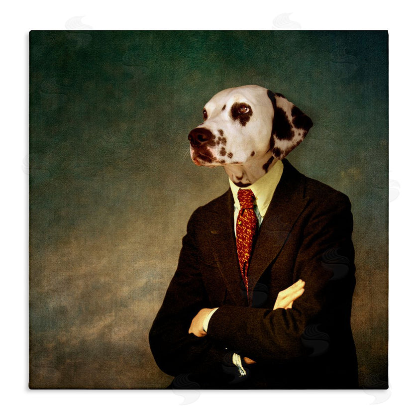 Martine Roch | Dalmatian In Men's Suit