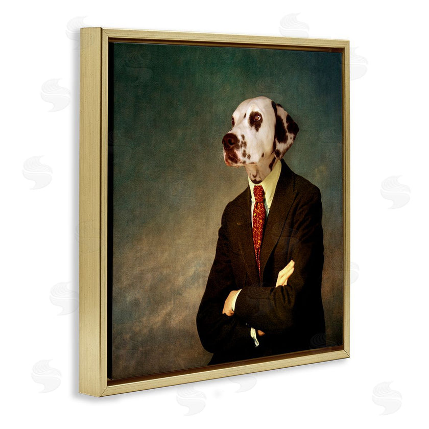 Martine Roch | Dalmatian In Men's Suit