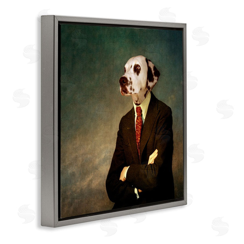 Martine Roch | Dalmatian In Men's Suit