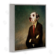 Martine Roch | Dalmatian In Men's Suit