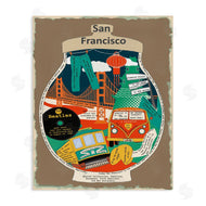 Sangita Bachelet | San Francisco CA in Vintage Jar