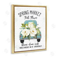 Lettered and Lined | Spring Market Fresh Flowers Truck