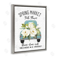 Lettered and Lined | Spring Market Fresh Flowers Truck