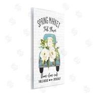 Lettered and Lined | Spring Market Fresh Flowers Truck