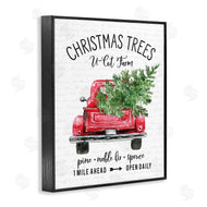 Lettered and Lined | Christmas Trees Red Truck