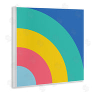 Seven Trees | Bold Color Blocked Rainbow