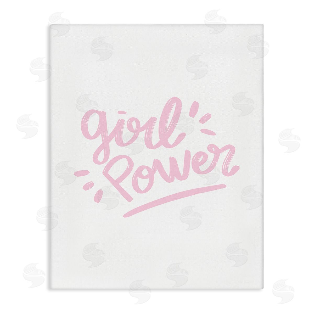 Girl Power Minimal Canvas Wall Art, Home Decor by Seven Trees