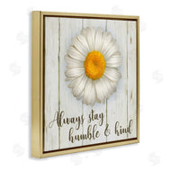 Ziwei Li | Always Stay Humble Daisy