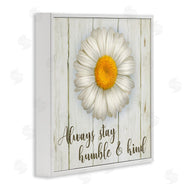 Ziwei Li | Always Stay Humble Daisy