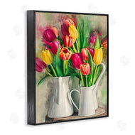 Ziwei Li | Colorful Tulips in Pitchers