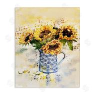 Ziwei Li | Sunflowers in Patterned Pitcher