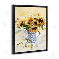 Ziwei Li | Sunflowers in Patterned Pitcher