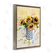 Ziwei Li | Sunflowers in Patterned Pitcher