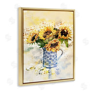 Ziwei Li | Sunflowers in Patterned Pitcher