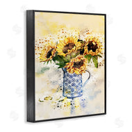 Ziwei Li | Sunflowers in Patterned Pitcher