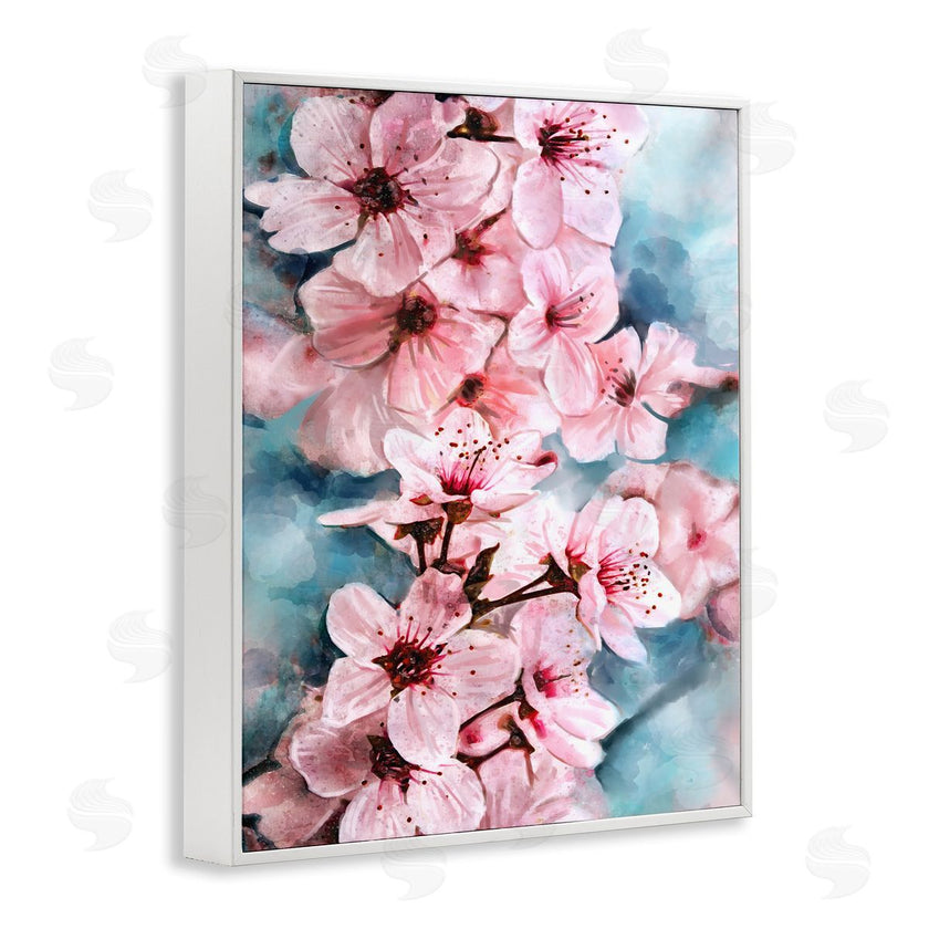 Ziwei Li | Cherry Blossom Tree Watercolor