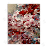 Ziwei Li | Clustered Pink Flower Blossoms
