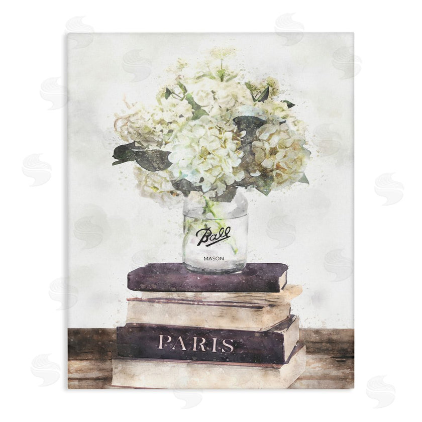 Ziwei Li | White Florals on Bookstack