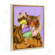Shari Warren | Tiger with Ice Cream Cone