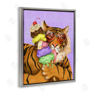 Shari Warren | Tiger with Ice Cream Cone