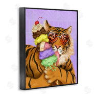 Shari Warren | Tiger with Ice Cream Cone