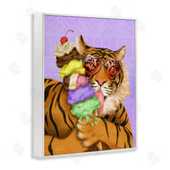 Shari Warren | Tiger with Ice Cream Cone