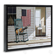Zhen-Huan Lu | US Porch Rocker with Guitar