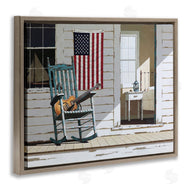 Zhen-Huan Lu | US Porch Rocker with Guitar