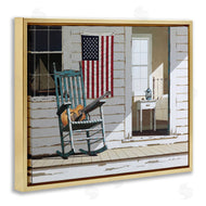 Zhen-Huan Lu | US Porch Rocker with Guitar