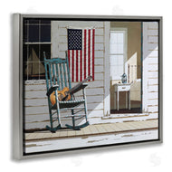 Zhen-Huan Lu | US Porch Rocker with Guitar