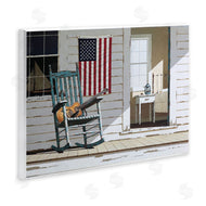 Zhen-Huan Lu | US Porch Rocker with Guitar