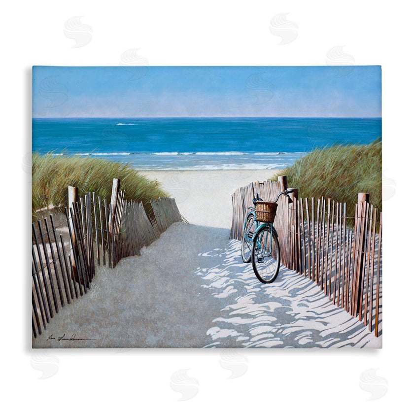 Zhen-Huan Lu | Beach Pathway and Bicycle
